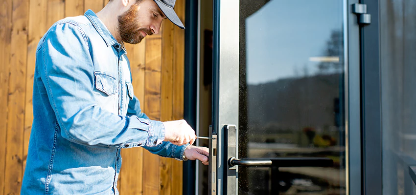 Frameless Glass Storefront Door Locks Replacement in Carpinteria, CA