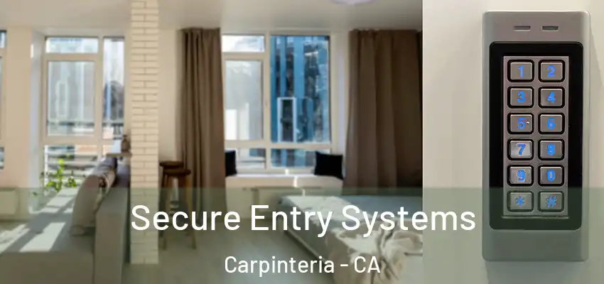 Secure Entry Systems Carpinteria - CA